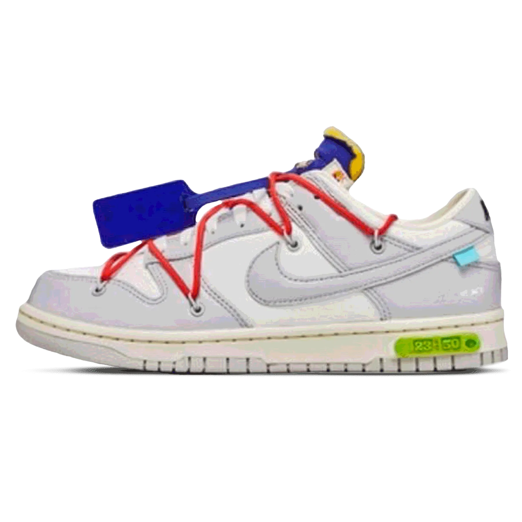 Off-White x Nike Dunk Low 'Lot 23 of 50' nike x off white exclusive sneaker design