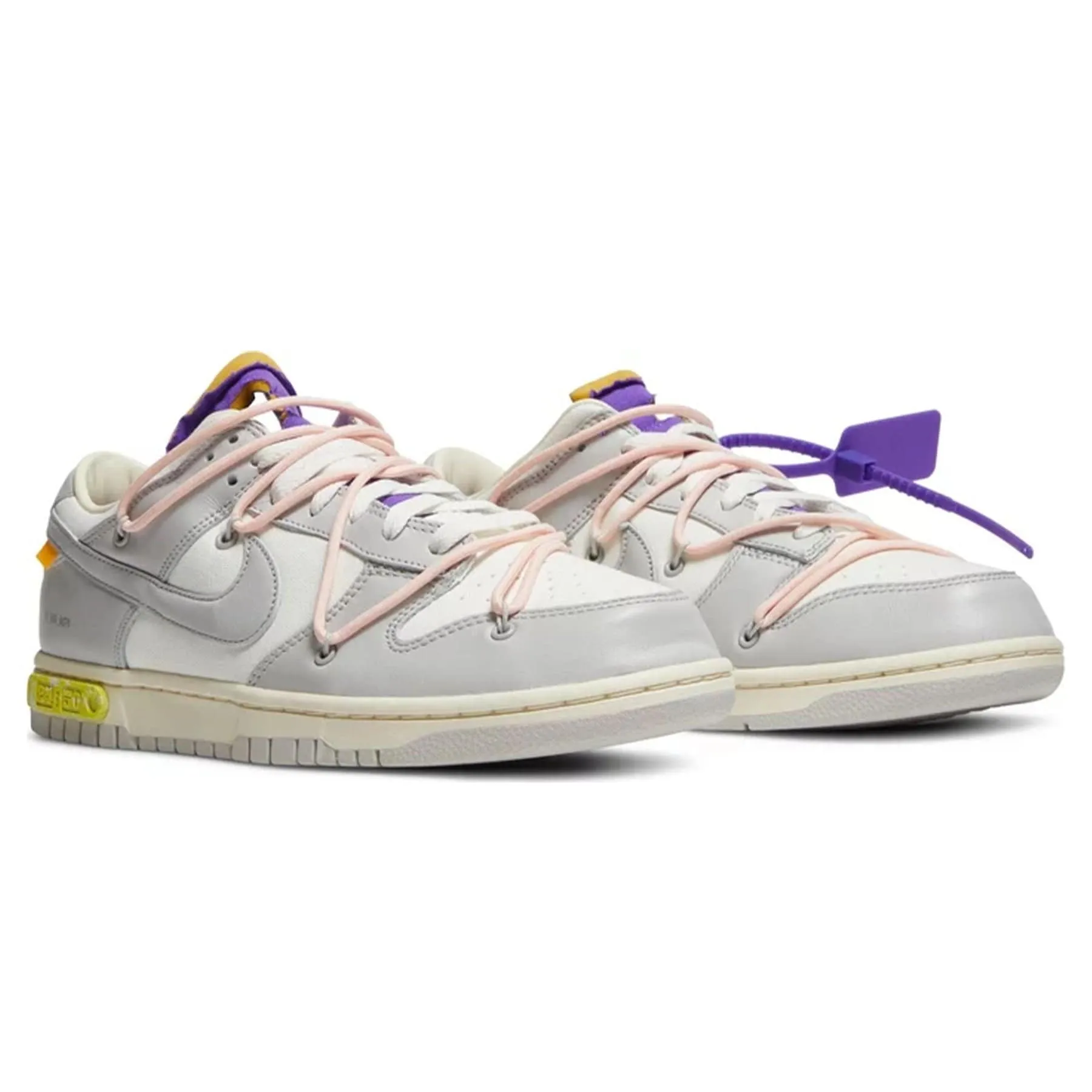 Off-White x Nike Dunk Low 'Lot 24 of 50' X Sacai series