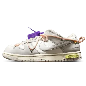 Off-White x Nike Dunk Low 'Lot 24 of 50' nike x off white exclusive sneaker design