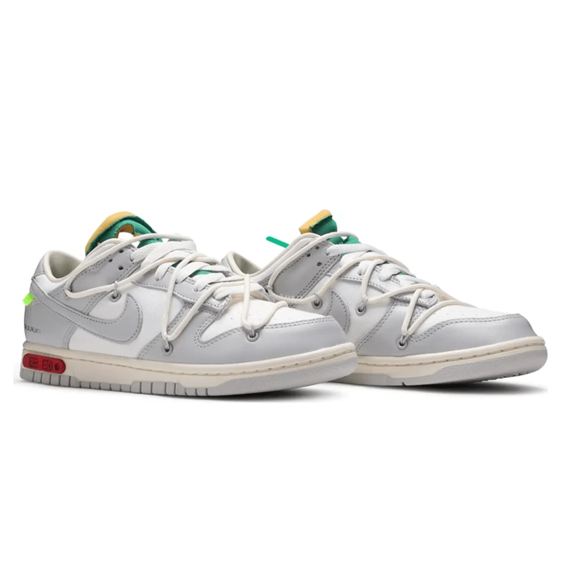 Off-White x Nike Dunk Low 'Lot 25 of 50' X Sacai series