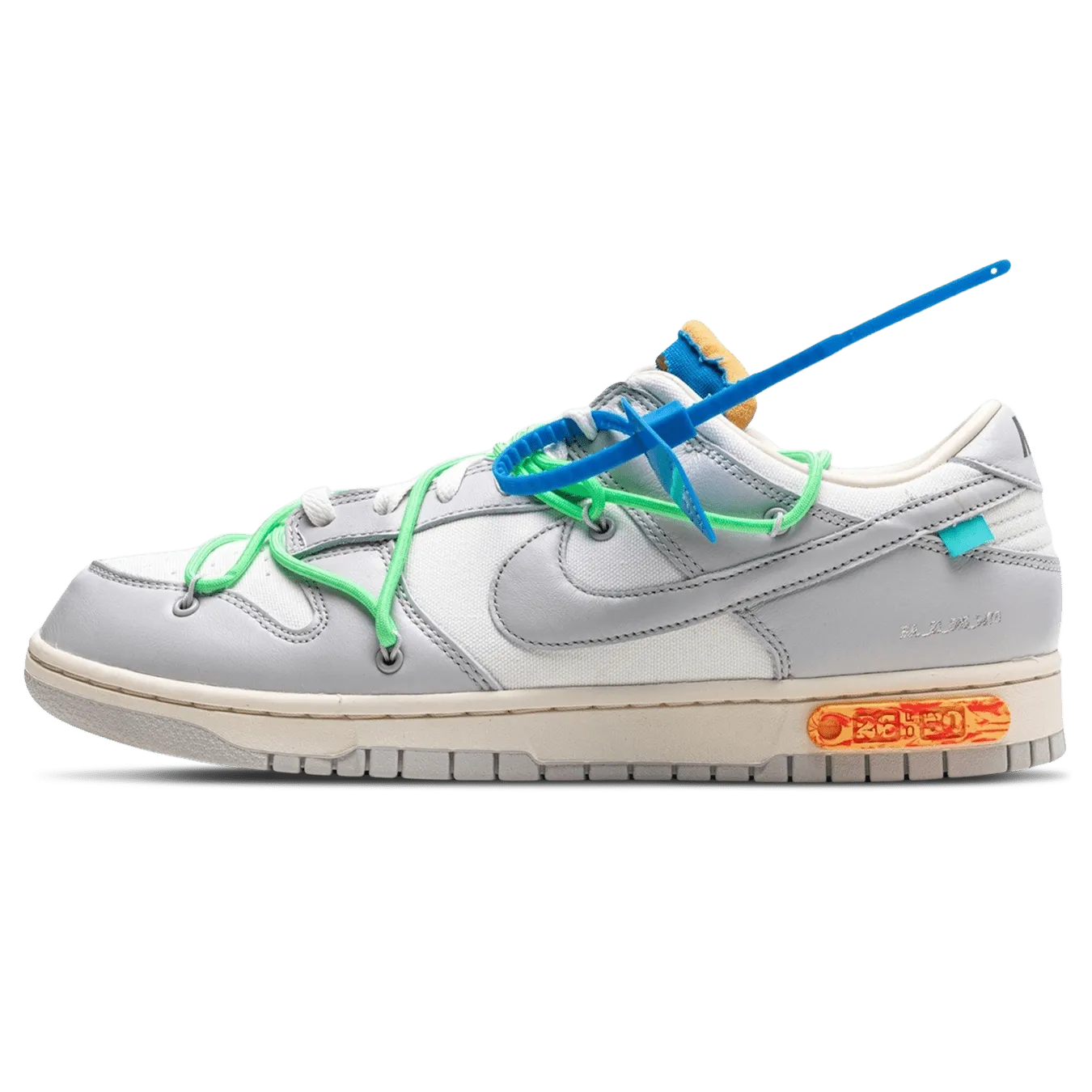Off-White x Nike Dunk Low 'Lot 26 of 50' nike x off white exclusive sneaker design