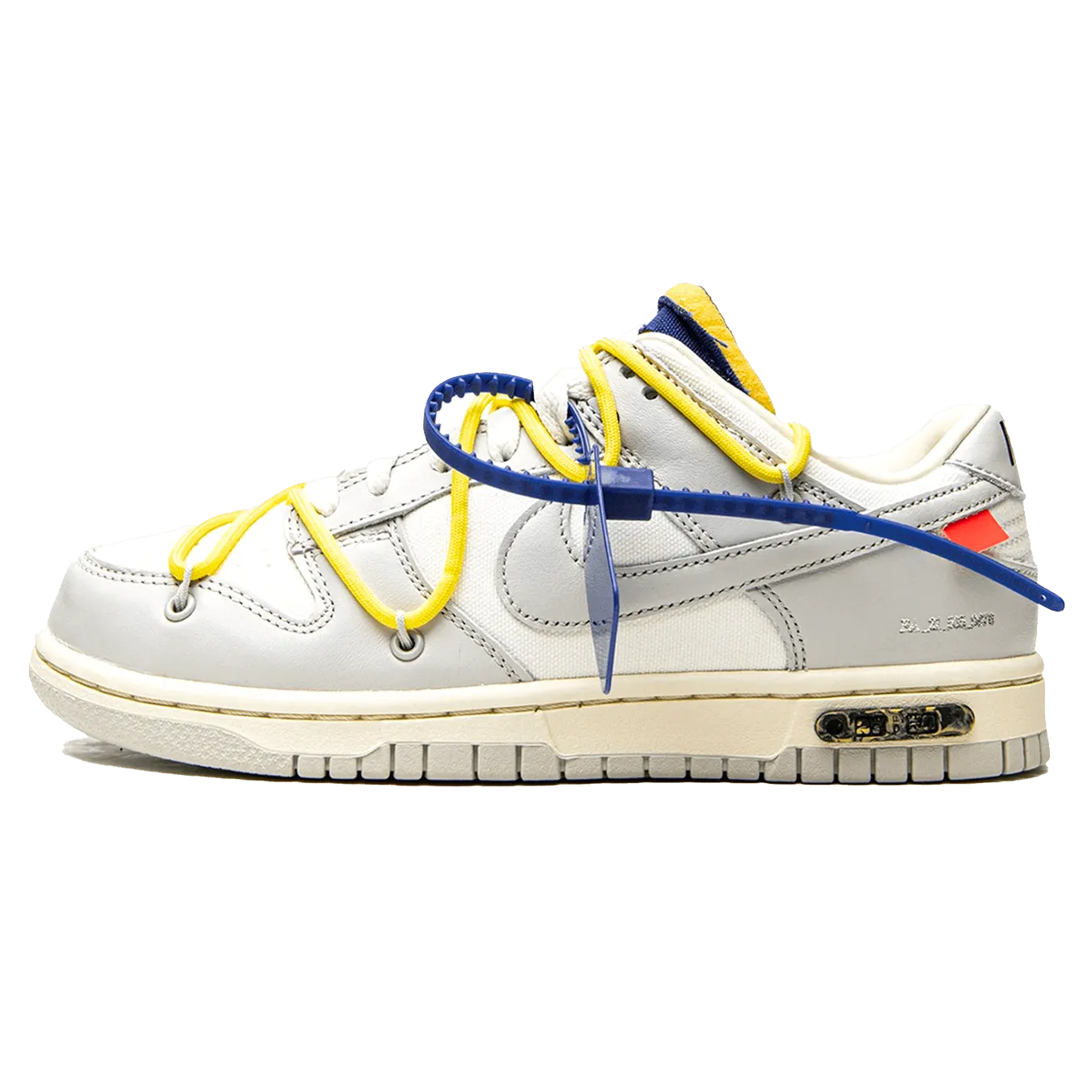 Off-White x Nike Dunk Low 'Lot 27 of 50' nike x off white exclusive sneaker design