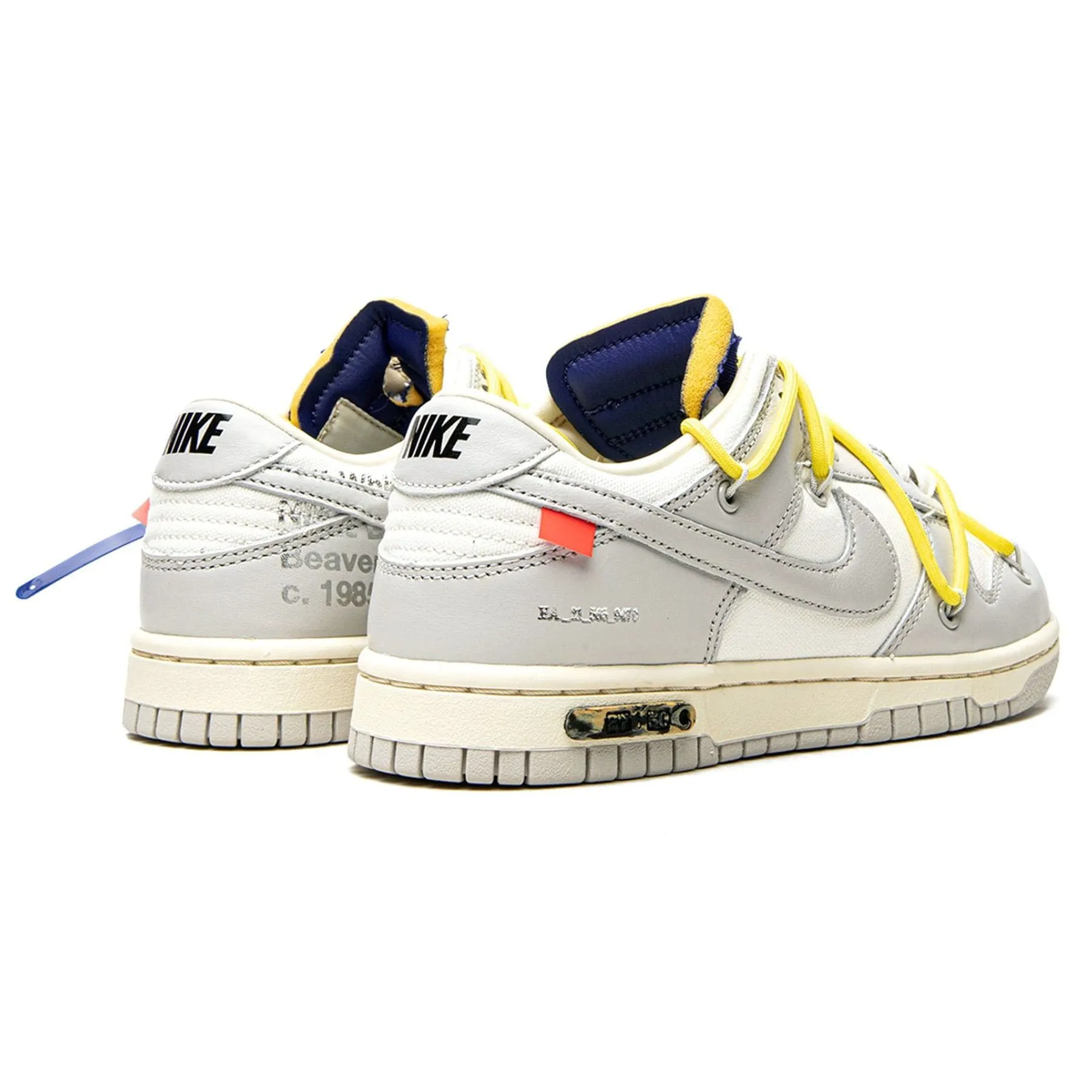 Off-White x Nike Dunk Low 'Lot 27 of 50' X Sacai series