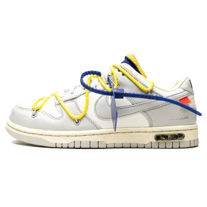 Off-White x Nike Dunk Low 'Lot 27 of 50' nike x off white exclusive sneaker design