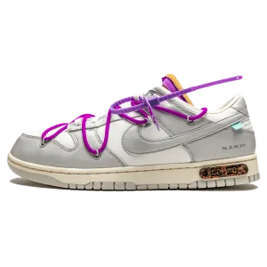 Off-White x Nike Dunk Low 'Lot 28 of 50' nike x off white exclusive sneaker design