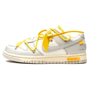 Off-White x Nike Dunk Low 'Lot 29 of 50' nike x off white exclusive sneaker design