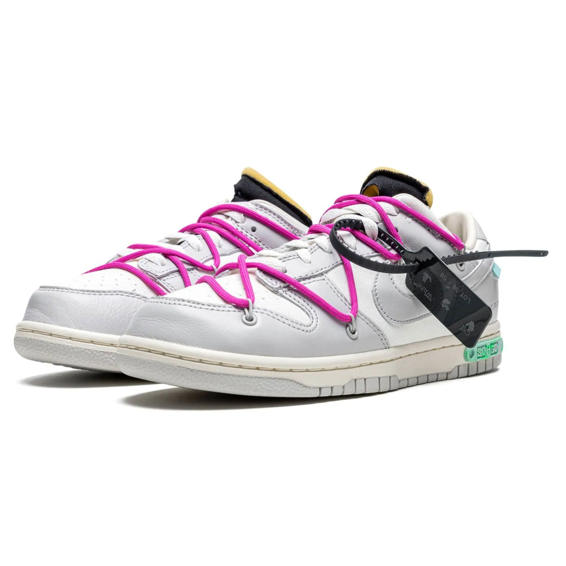 Off-White x Nike Dunk Low 'Lot 30 of 50' X Sacai series