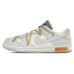 Off-White x Nike Dunk Low 'Lot 34 of 50' nike x off white exclusive sneaker design