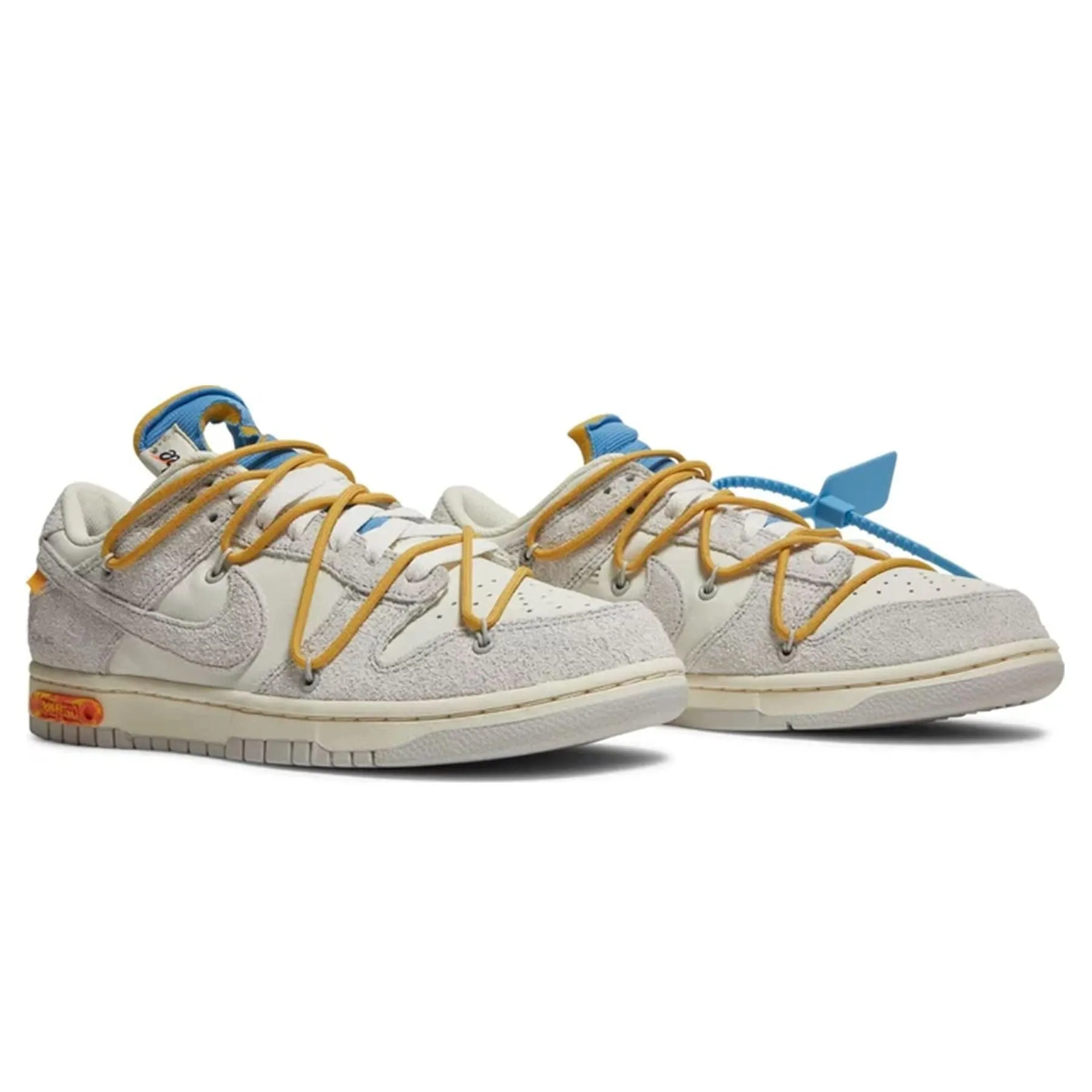 Off-White x Nike Dunk Low 'Lot 34 of 50' X Sacai series
