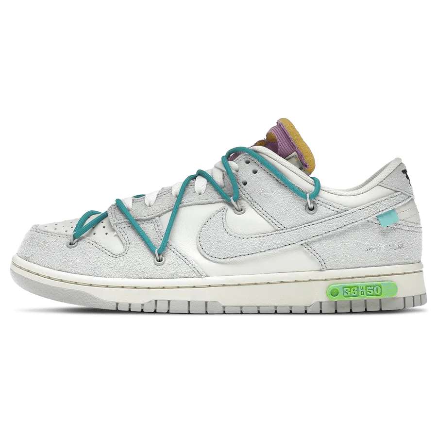 Off-White x Nike Dunk Low 'Lot 36 of 50' nike x off white exclusive sneaker design
