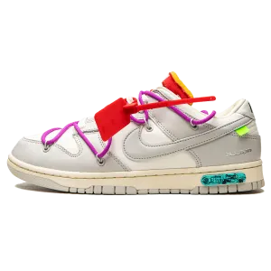 Off-White x Nike Dunk Low 'Lot 45 of 50' nike x off white exclusive sneaker design