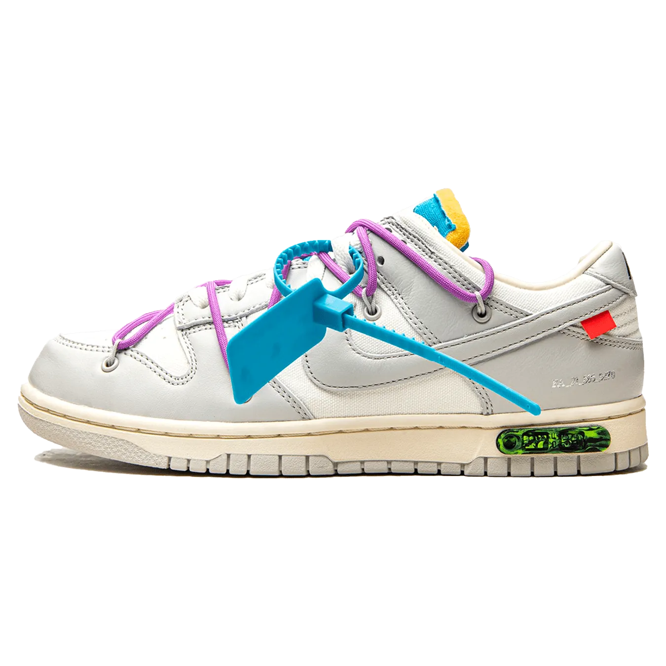Off-White x Nike Dunk Low 'Lot 47 of 50' nike x off white exclusive sneaker design