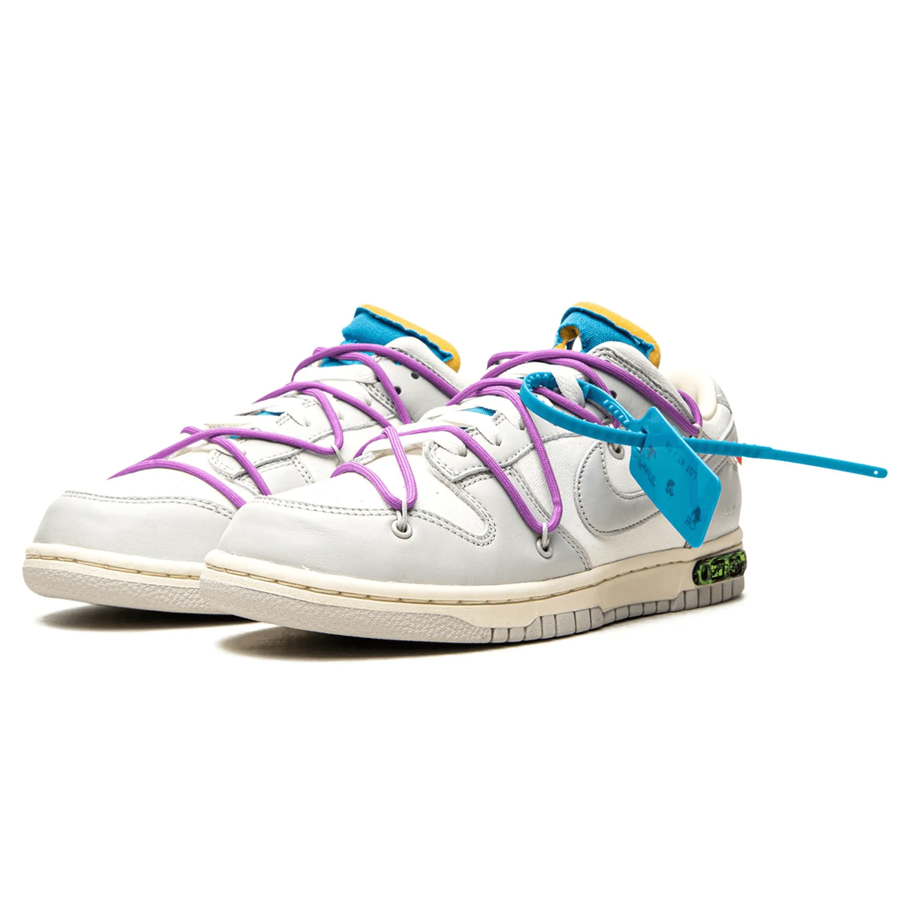 Off-White x Nike Dunk Low 'Lot 47 of 50' X Sacai series