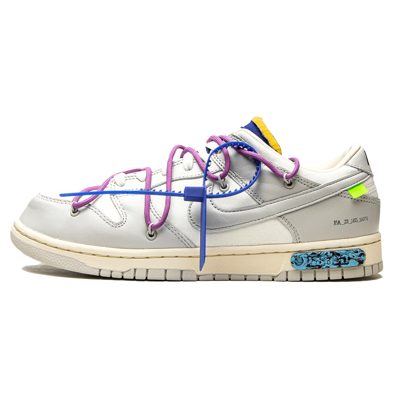 Off-White x Nike Dunk Low 'Lot 48 of 50' nike x off white exclusive sneaker design