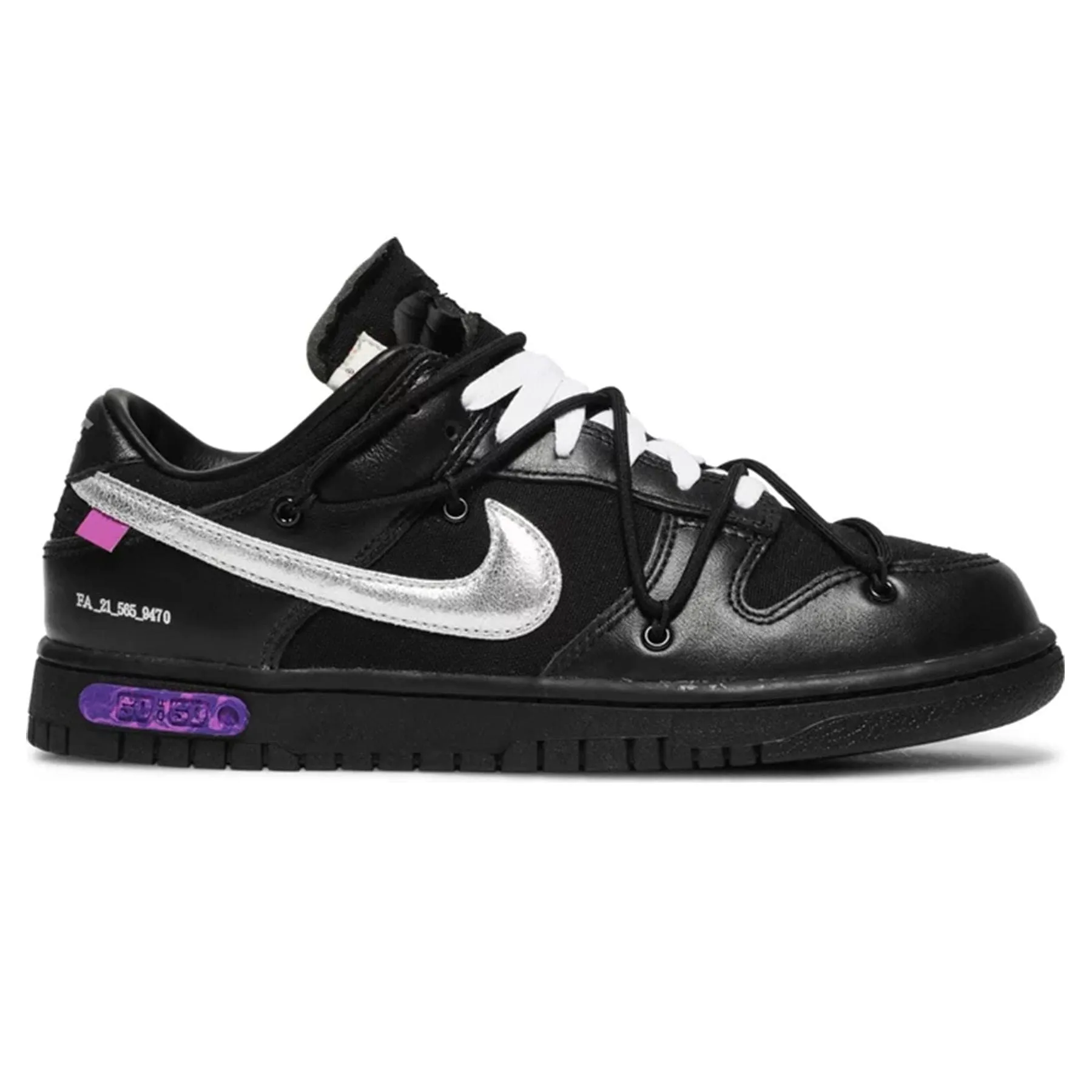 Off-White x Nike Dunk Low 'Lot 50 of 50' X Sacai series
