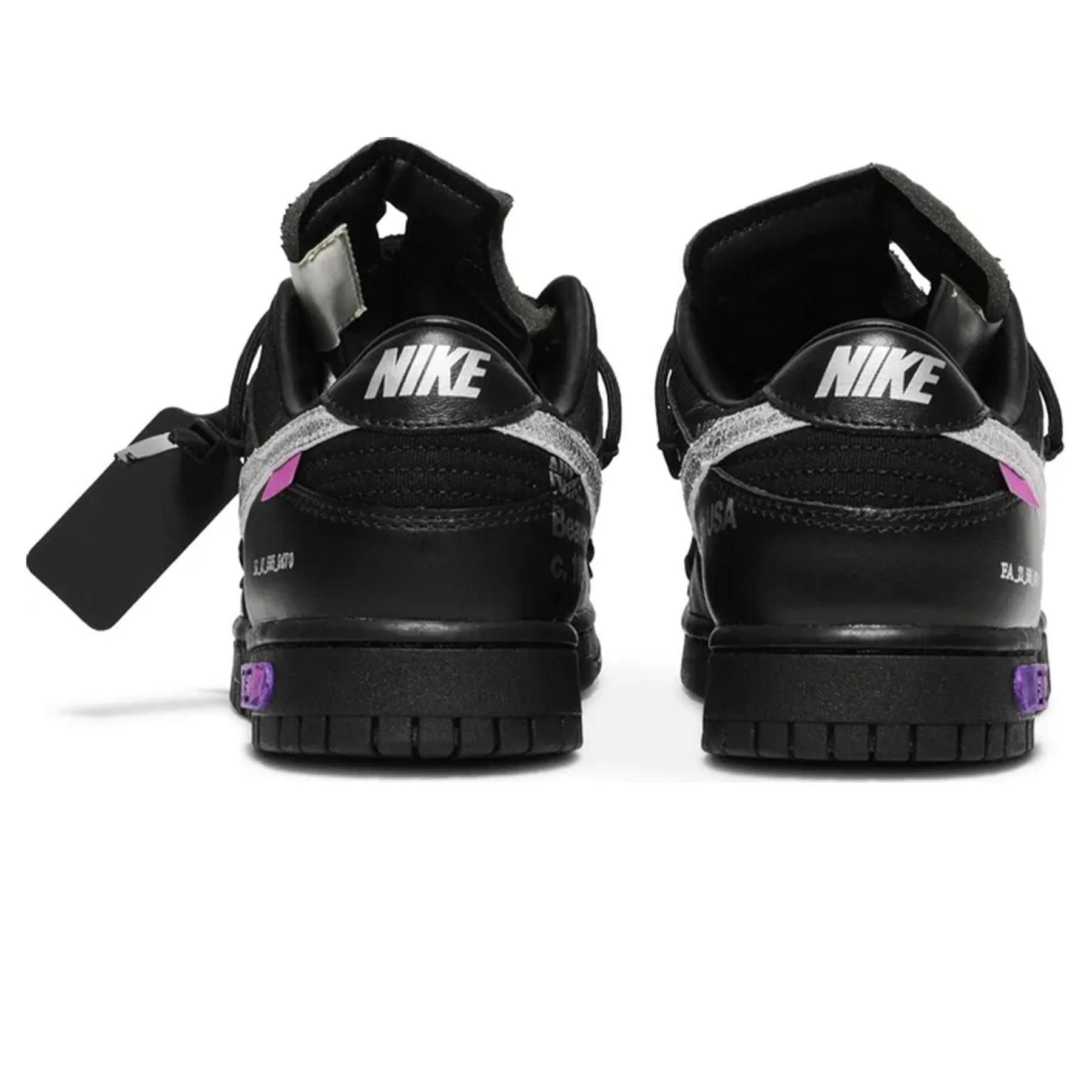 Off-White x Nike Dunk Low 'Lot 50 of 50' X Sacai series