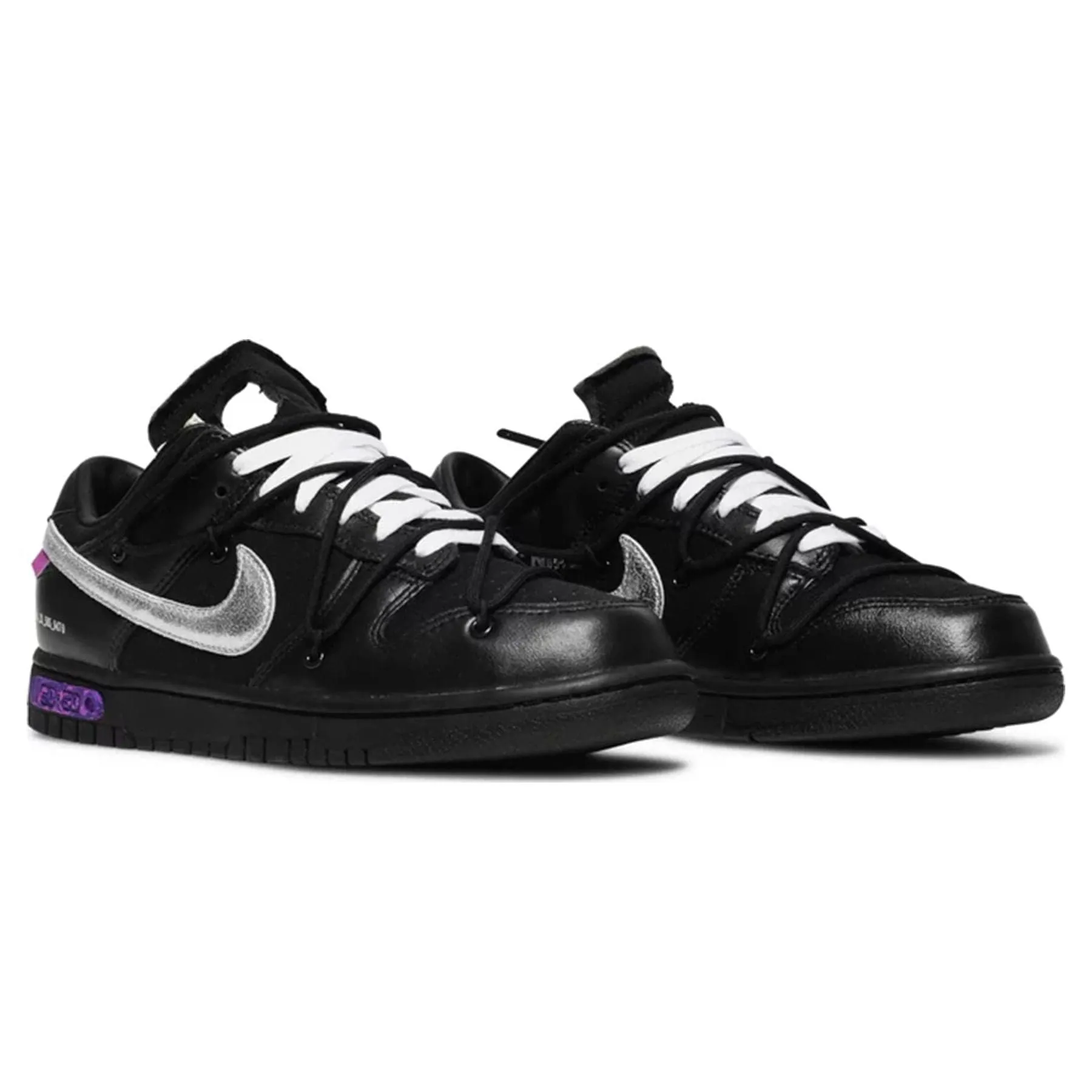 Off-White x Nike Dunk Low 'Lot 50 of 50' X Sacai series