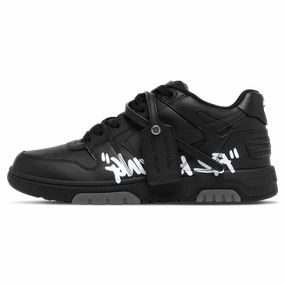 Off-White Out of Office 'For Walking - Black White' off white branded stylish streetwear sneakers