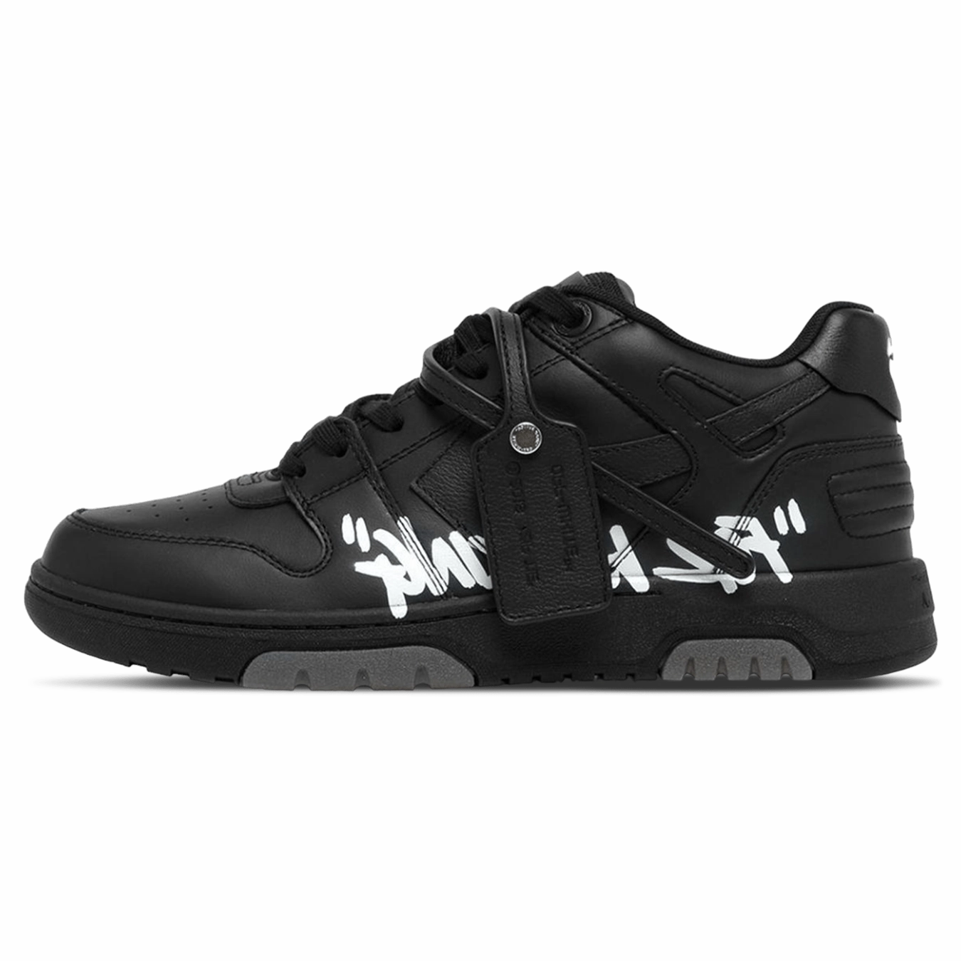Off-White Out of Office 'For Walking - Black White' off white branded stylish streetwear sneakers