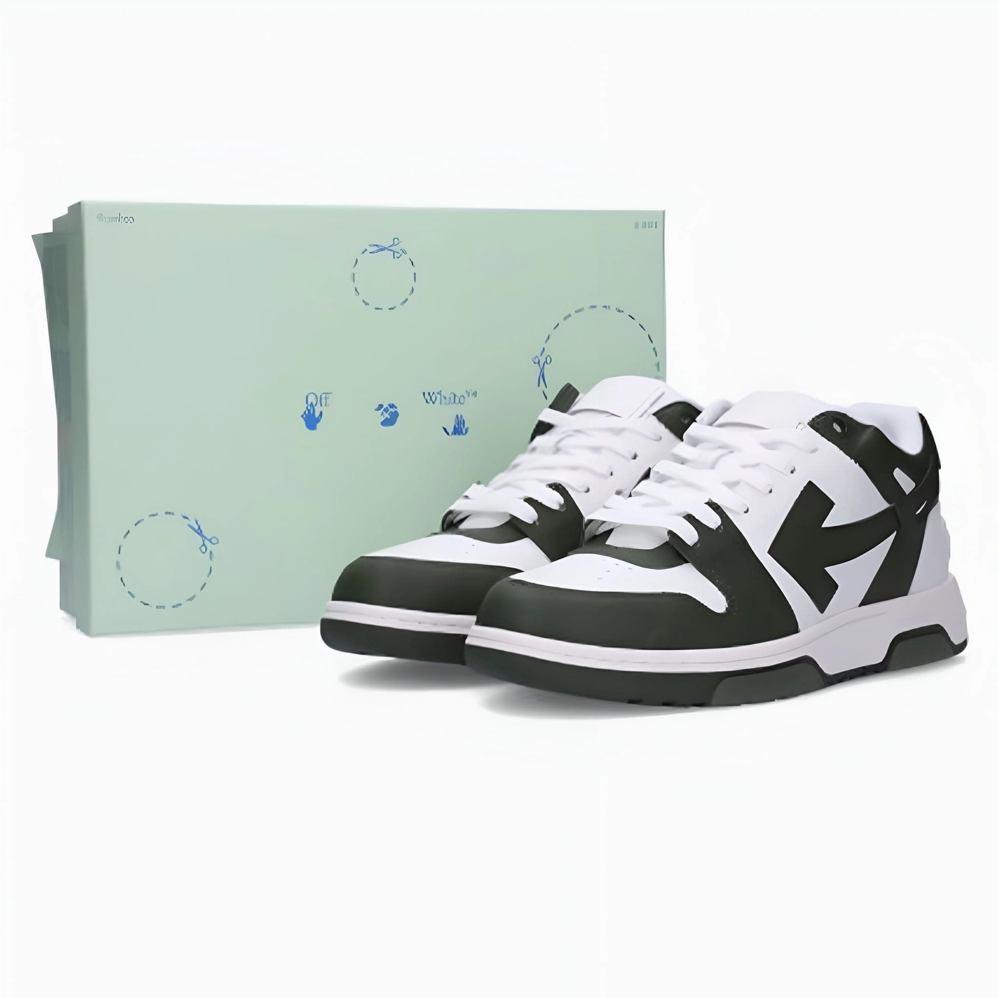 Off-White Out of Office 'Khaki White' Off White Sneakers