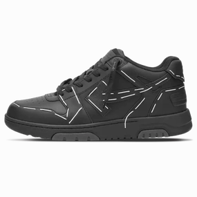 Off-White Out of Office 'Sartorial Stitch - Black' off white branded stylish streetwear sneakers