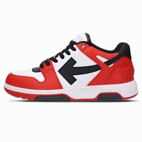 Off-White Out of Office Low 'Red White Black' off white branded stylish streetwear sneakers