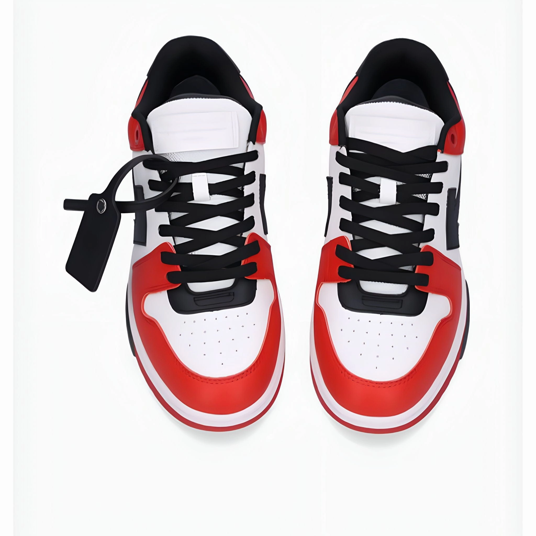 Off-White Out of Office Low 'Red White Black' Off White Sneakers