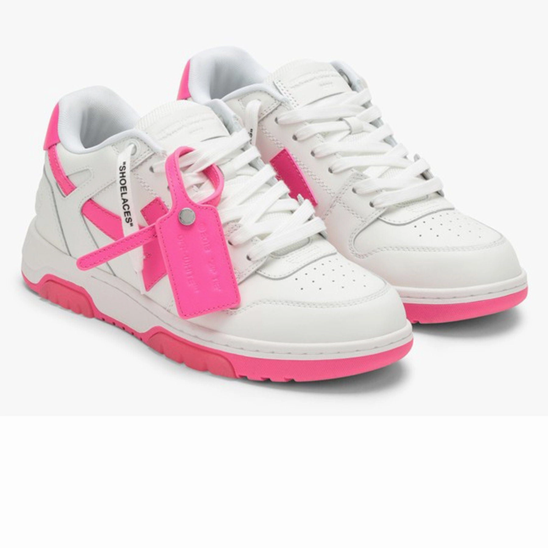 Off-White WMNS Out of Office 'White Lilac Purple' Off White Sneakers