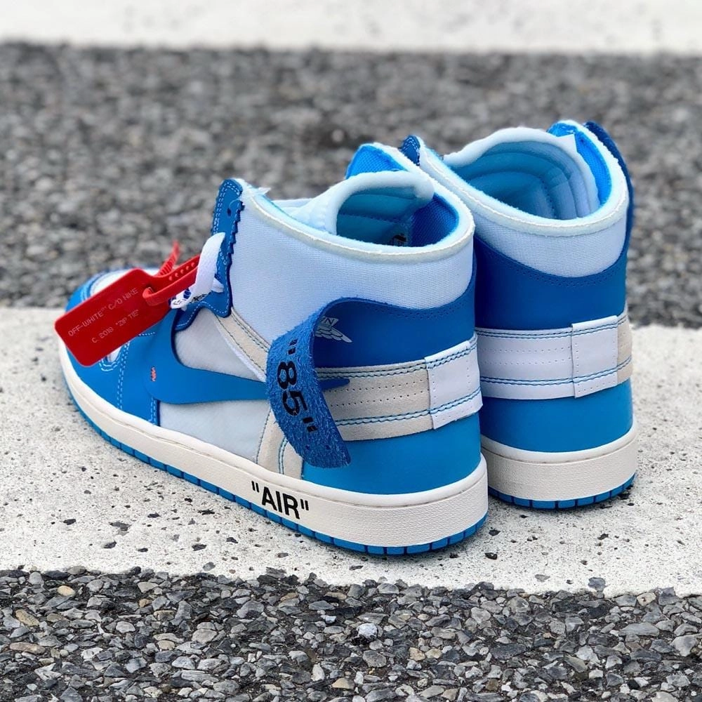 Off-White x Air Jordan 1 NRG UNC The Ten Off White Sneakers