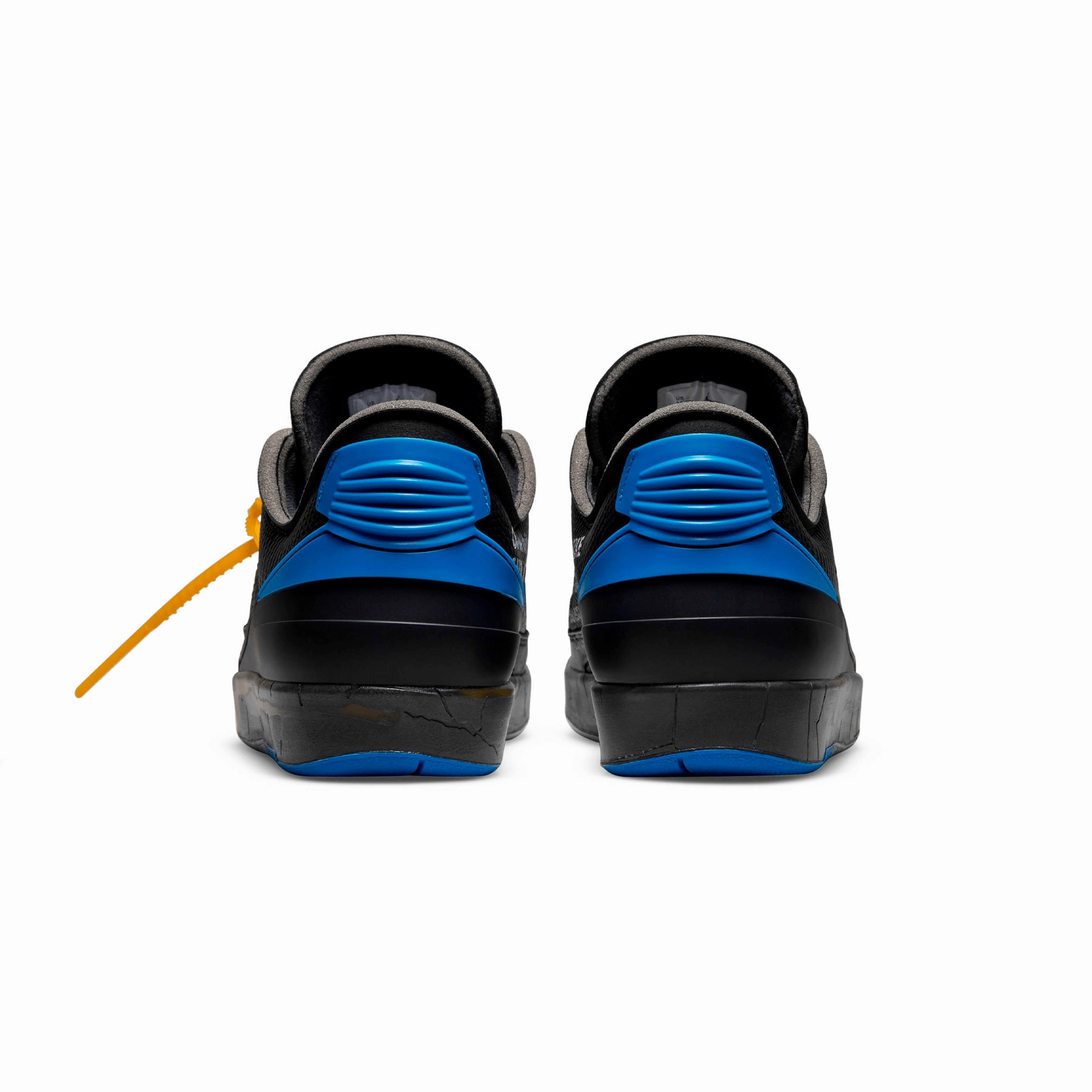 Off-White x Air Jordan 2 Retro Low SP 'Black Varsity Royal' Off White Sneakers
