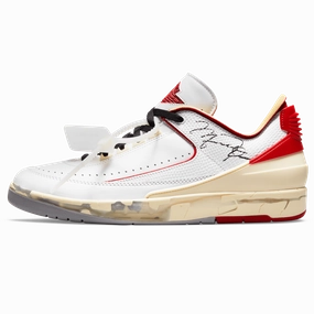 Off-White x Air Jordan 2 Retro Low SP 'White Varsity Red' Air Jordan 2 heritage sneakers