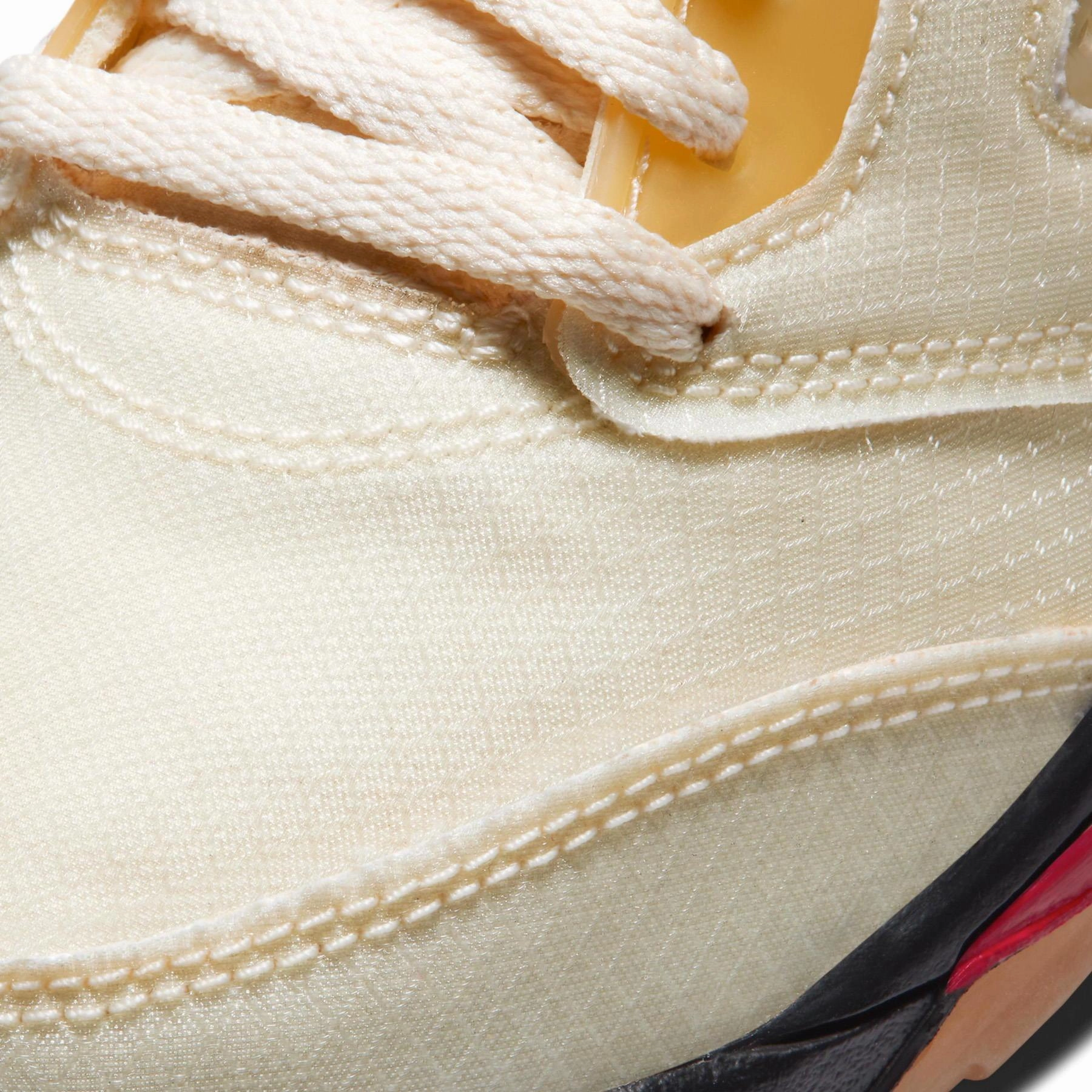 Off-White x Air Jordan 5 Retro SP PS 'Sail' Off White Sneakers