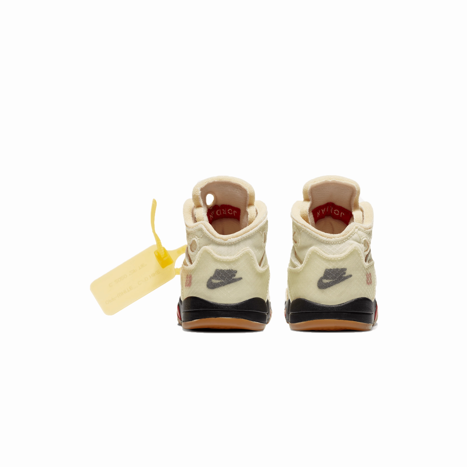 Off-White x Air Jordan 5 Retro SP TD 'Sail' Cushioned active lifestyle kicks