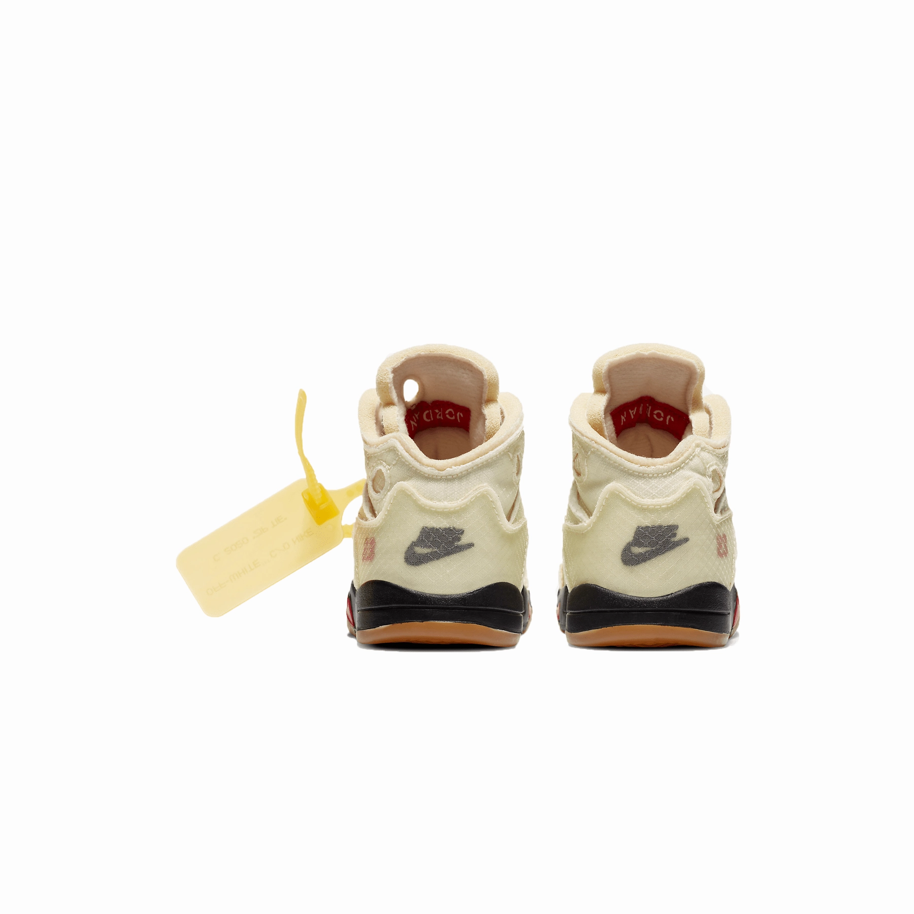 Off-White x Air Jordan 5 Retro SP TD 'Sail' Off White Sneakers