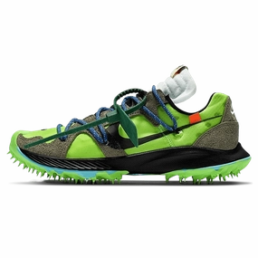 Off-White x Air Zoom Terra Kiger 5 Wmns 'Athlete in Progress - Electric Green' off white branded stylish streetwear sneakers