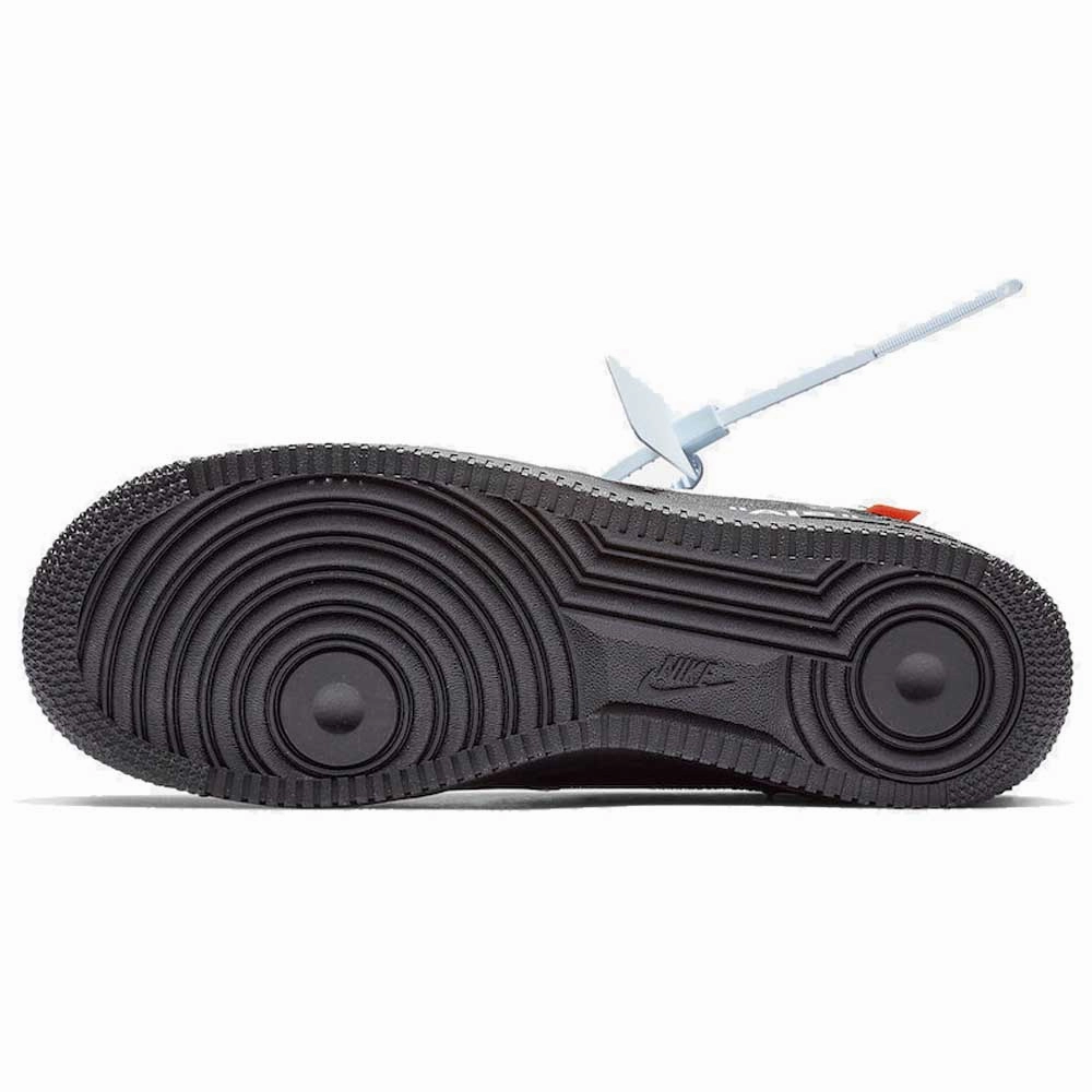 Off-White x Nike Air Force 1 Black Off White Sneakers