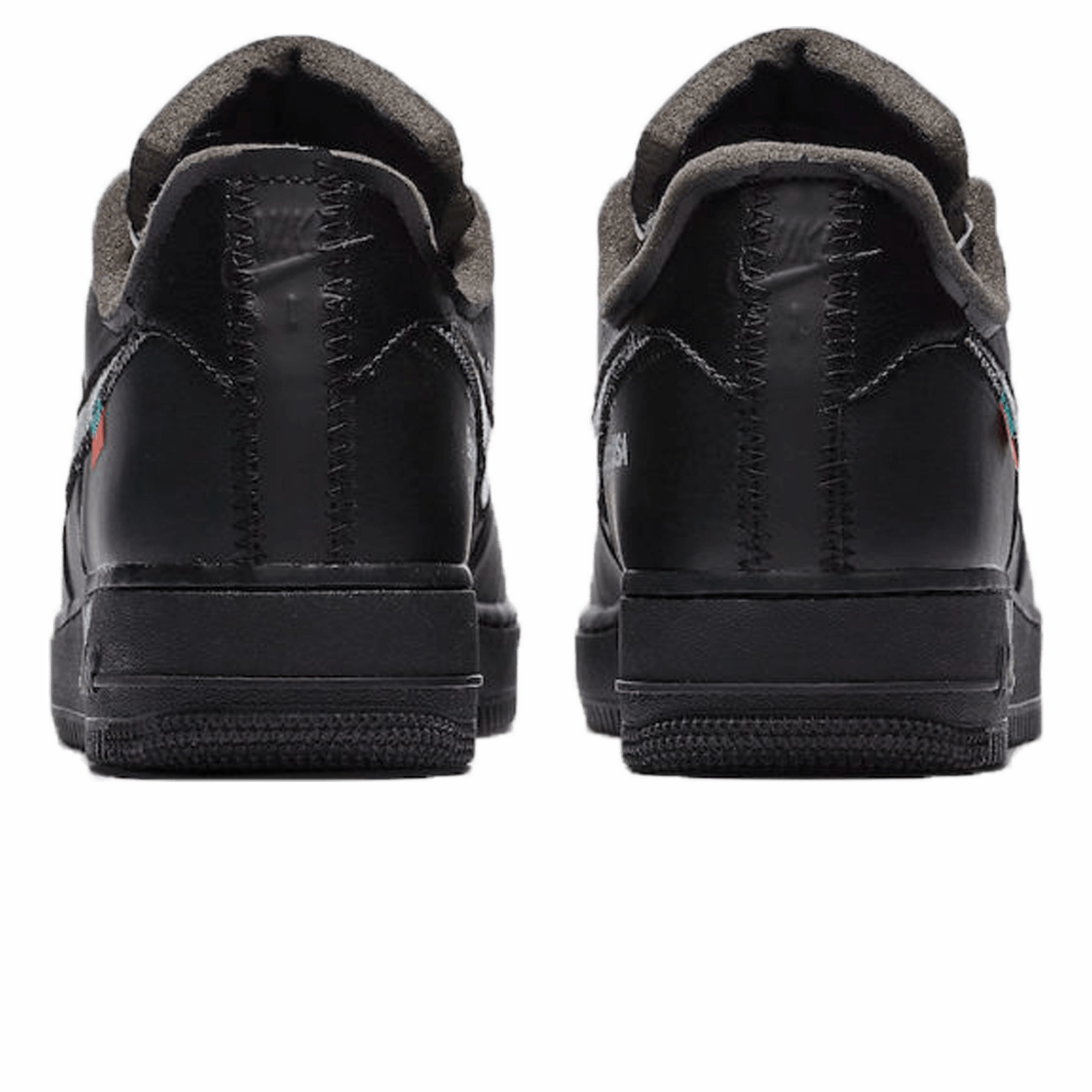 Off-White x Nike Air Force 1 Low '07 'MoMA' Black Off White Sneakers