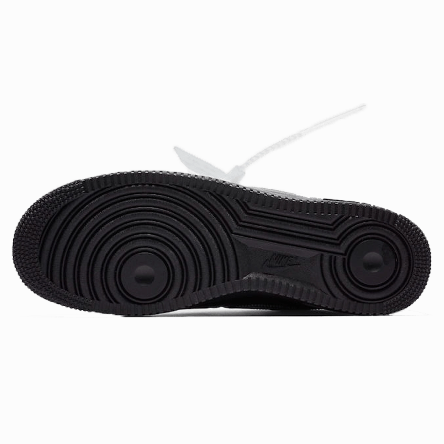 Off-White x Nike Air Force 1 Low '07 'MoMA' Black Off White Sneakers