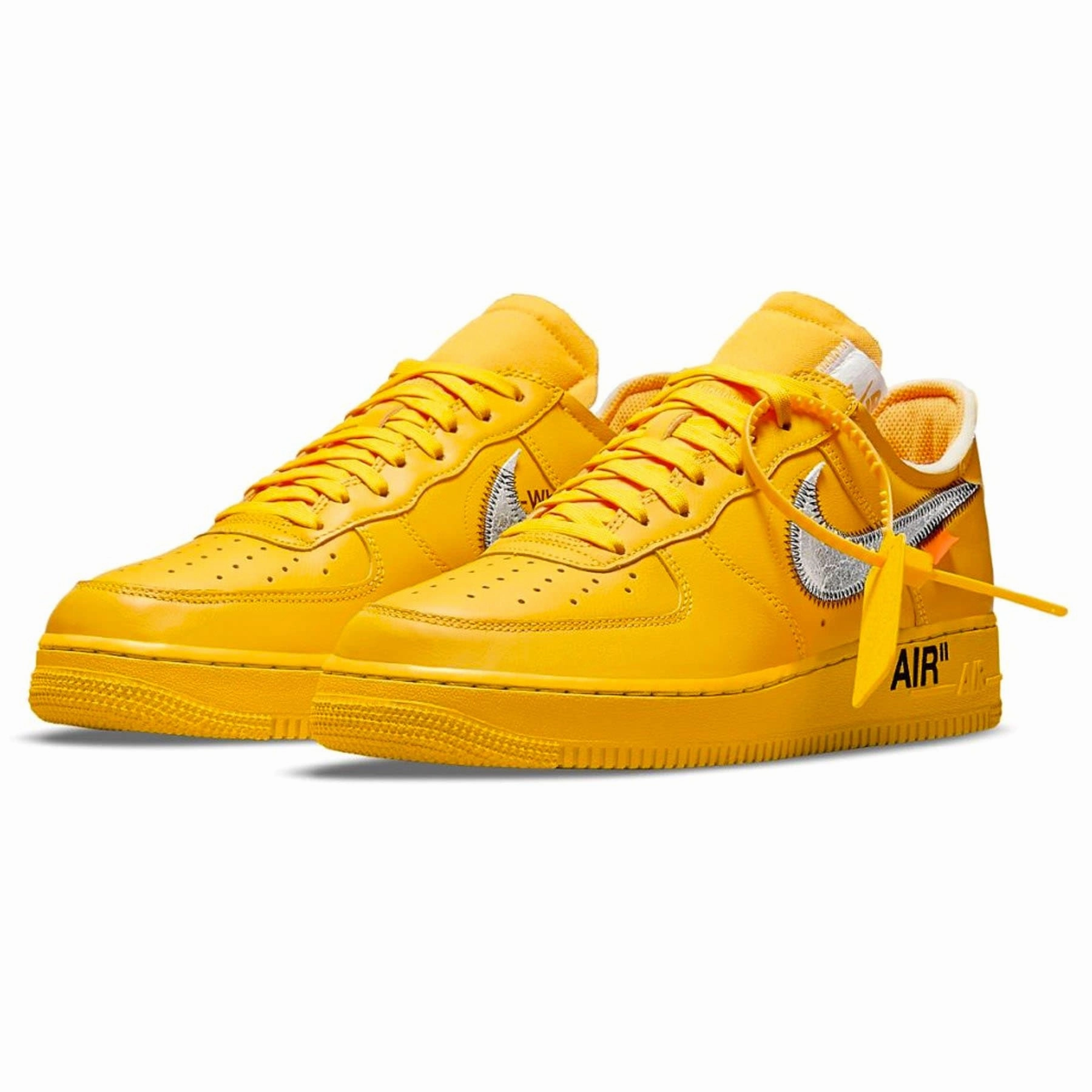 Off-White x Nike Air Force 1 Low 'Lemonade' Off White Sneakers