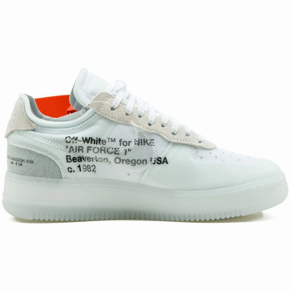 Off-White X Nike Air Force 1 Low - White Off White Sneakers