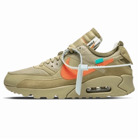 Off-White x Nike Air Max 90 Desert Ore off white branded stylish streetwear sneakers