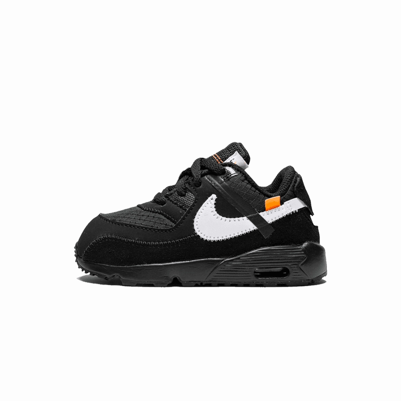 Off-White x Nike Air Max 90 TD 'Black' off white branded stylish streetwear sneakers