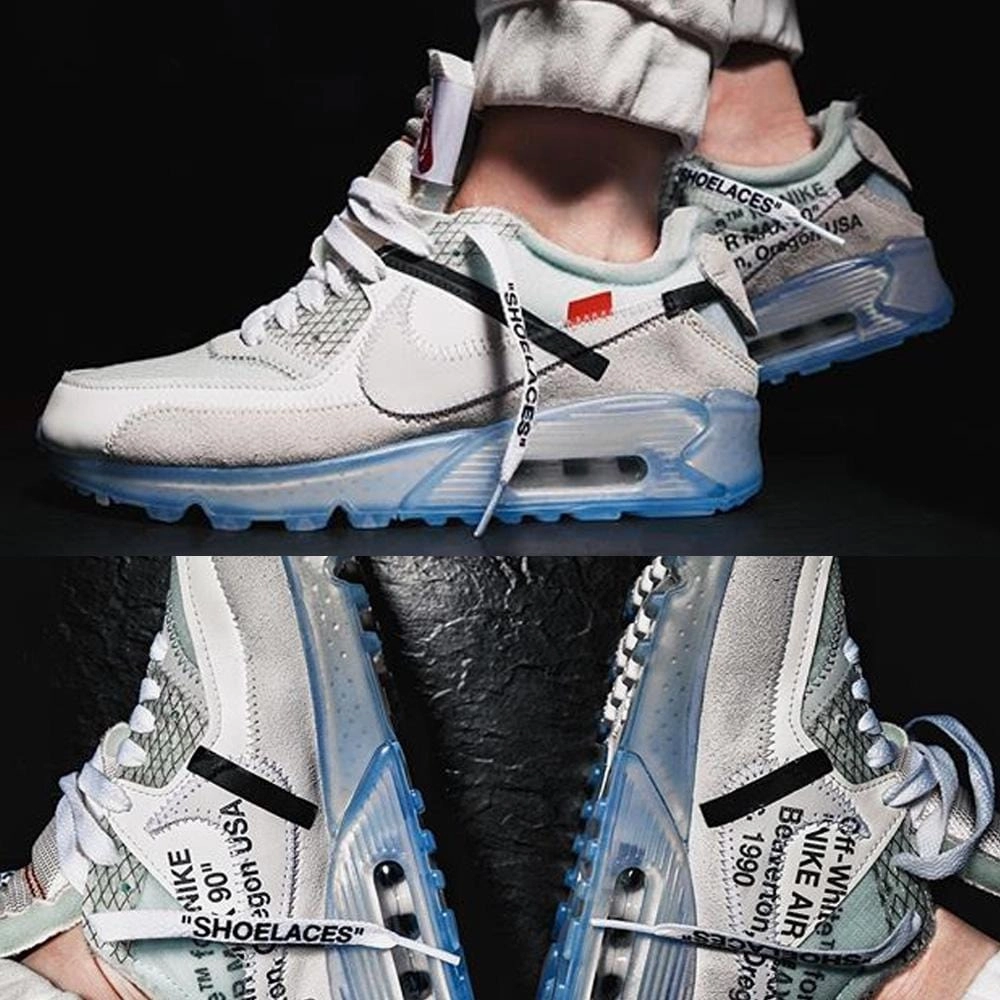 Off-White x Nike Air Max 90 White Off White Sneakers