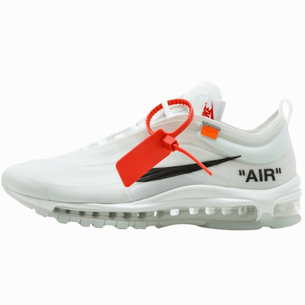 OFF-WHITE x Nike Air Max 97 OG - White off white branded stylish streetwear sneakers