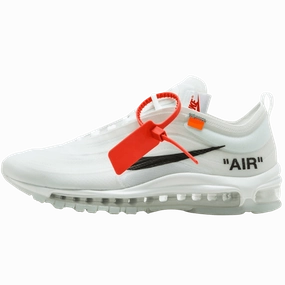 OFF-WHITE x Nike Air Max 97 OG - White off white branded stylish streetwear sneakers