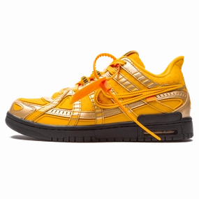 Off-White x Nike Air Rubber Dunk 'University Gold' off white branded stylish streetwear sneakers
