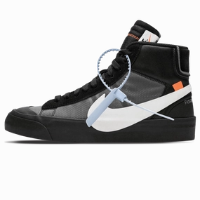 Off-White x Nike Blazer Black SPOOKY PACK off white branded stylish streetwear sneakers