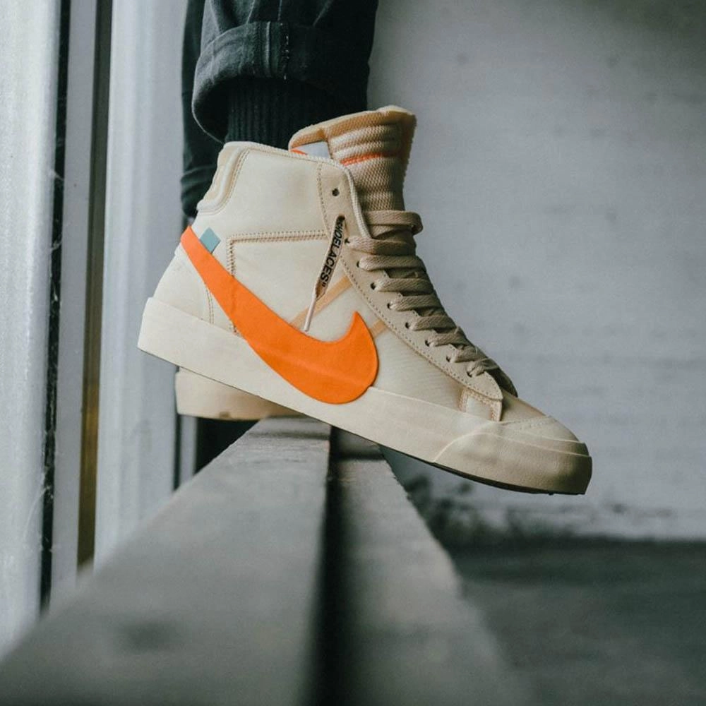 Off-White x Nike Blazer Orange SPOOKY PACK Off White Sneakers