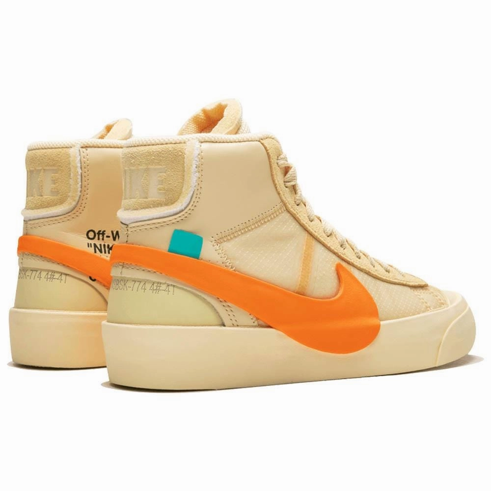 Off-White x Nike Blazer Orange SPOOKY PACK Off White Sneakers