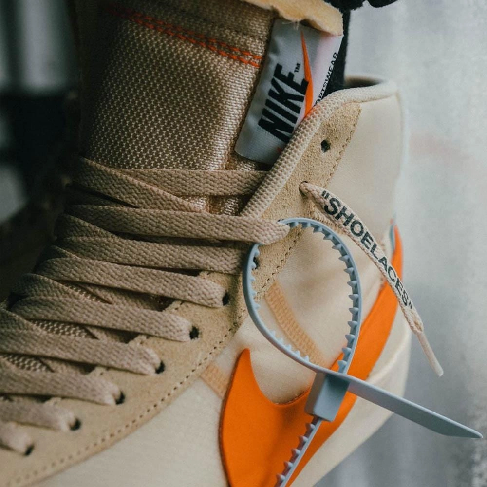 Off-White x Nike Blazer Orange SPOOKY PACK Off White Sneakers